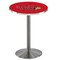 Holland Bar Stool Co 36" Stainless Steel Illinois State Pub Table L214S3628IllStU - alternate 1